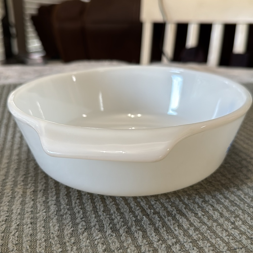 Anchor Hocking Fire King 1 Quart #436‎ Blue Cornflower Casserole Dish  Vintage - Picture 7 of 11